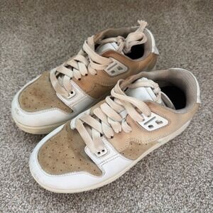 Acne Studios Unisex Calf Leather/Suede Low Top Lace Up Sneakers Size EU37 US6.5